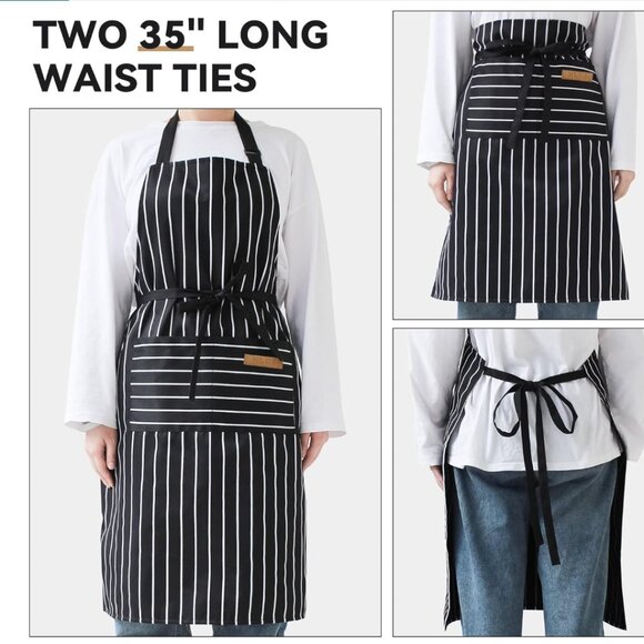 Couple Luxury Chef Aprons – Timeless Protection & Style - Picture 3 of 9